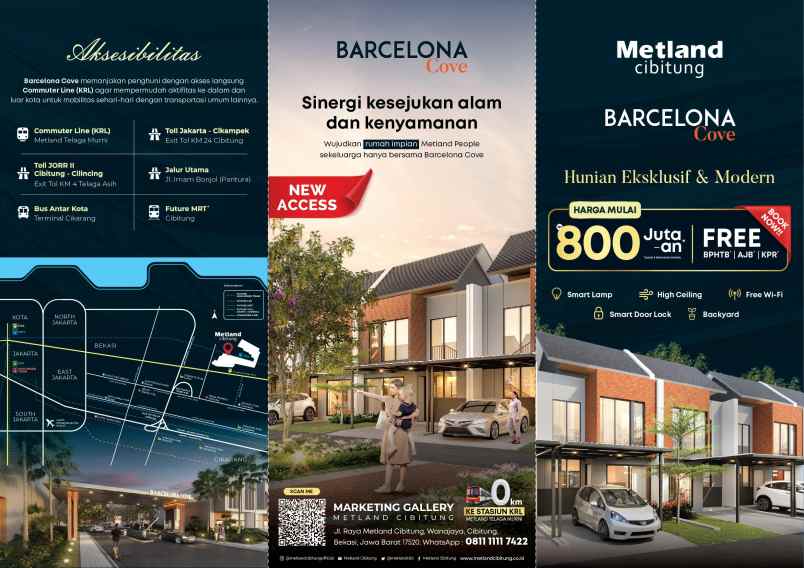 metland cibitung cluster barcelona cove