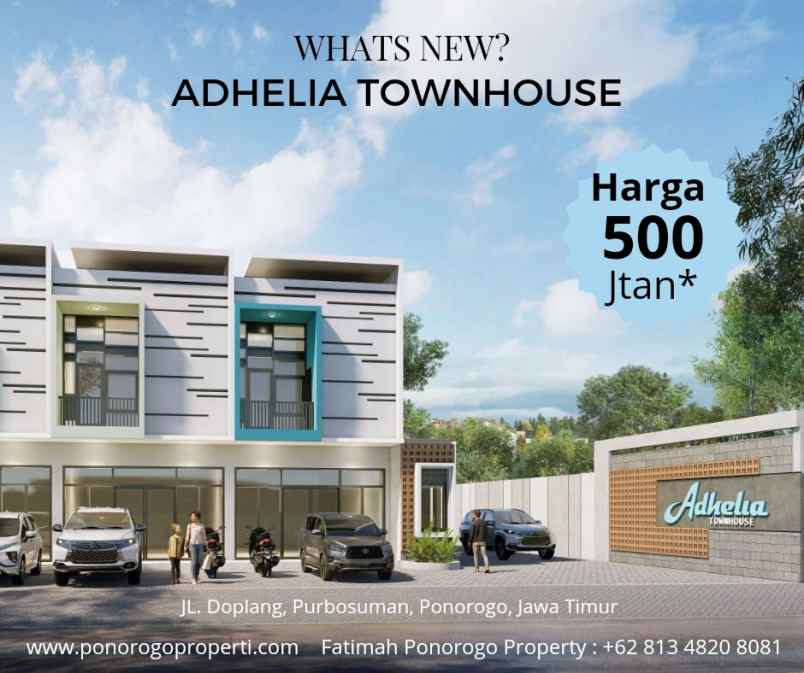 promo terbaru rumah syariah 2 lantai di ponorogo kota