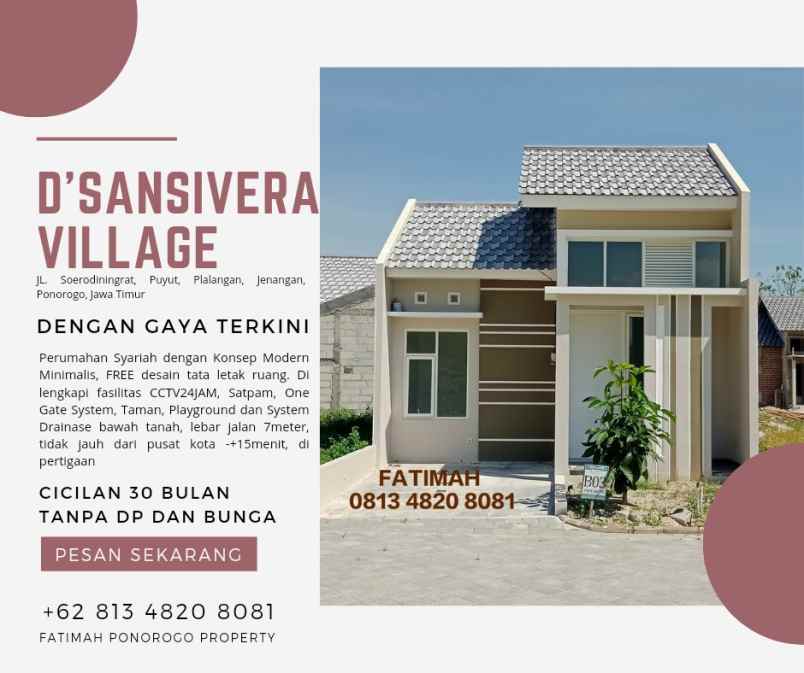 promo terlaris rumah syariah minimalis