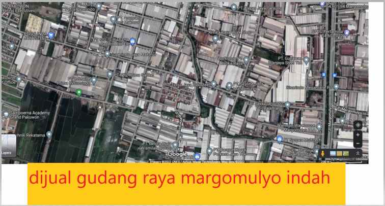 ruko gudang kantor margomulyo indah