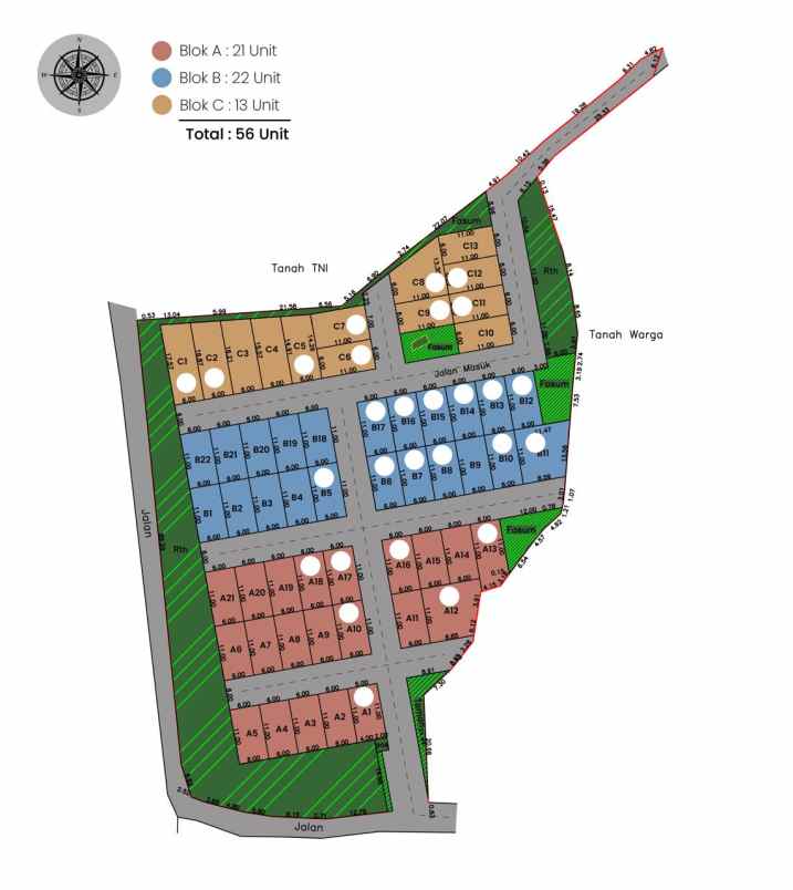 rumah 2km ke superindo sma1 ungaran