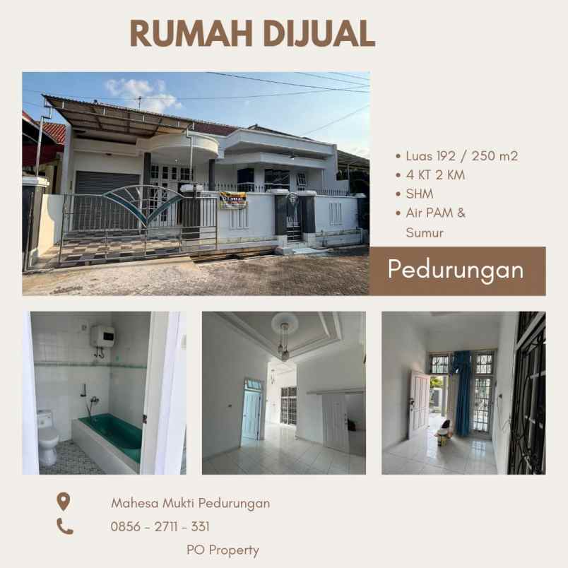 rumah bagus siap huni mahesa mukti pedurungan semarang