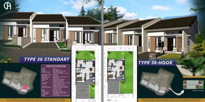 rumah baru promo kpr dp 0 dekat secaba ad di bandung