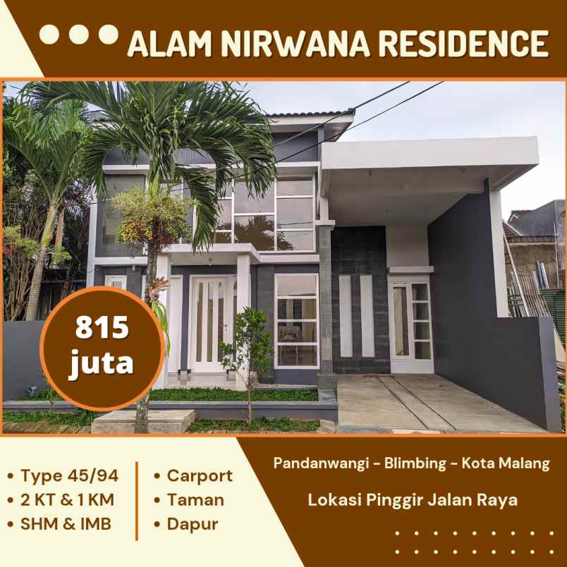 rumah blimbing kota malang