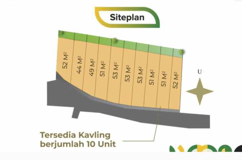 rumah cluster 800 jt 2 unit kelapa dua depok