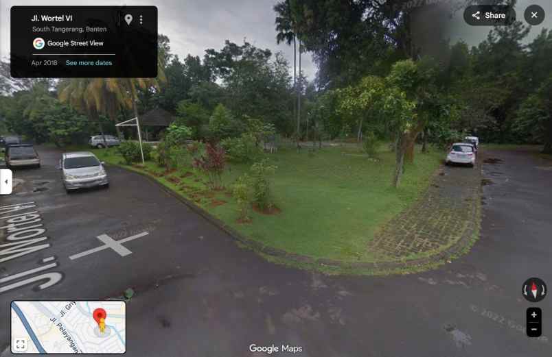 rumah di jl wortel bsd dekat stasiun rawa buntu