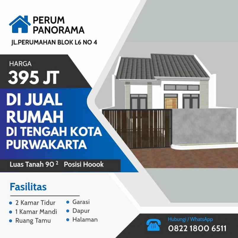 rumah dijual di purwakarta dekat rs amira pasar jumat