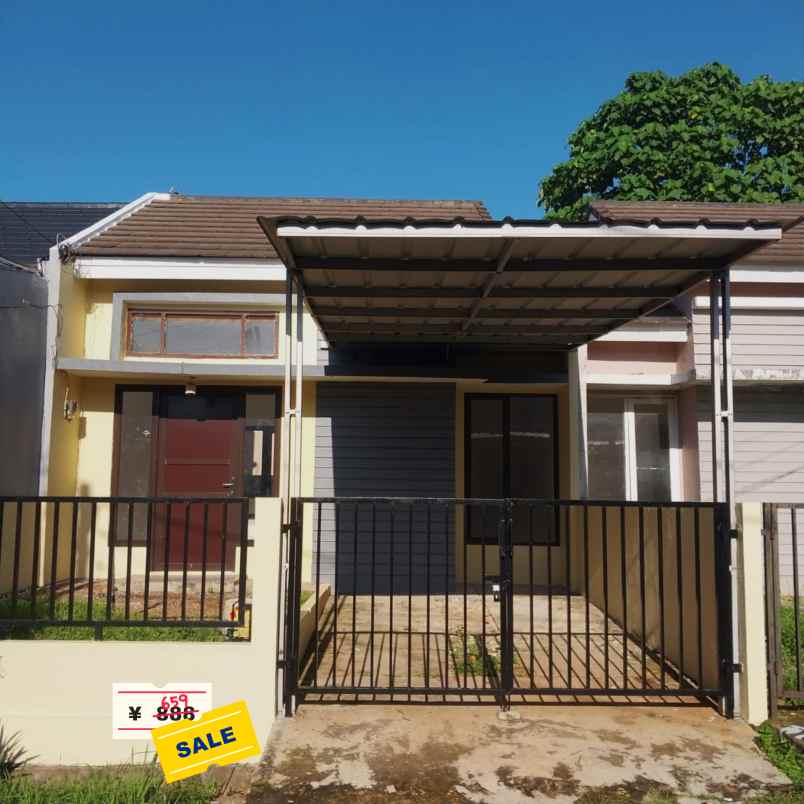 rumah dijual minimalis harvest city cibubur