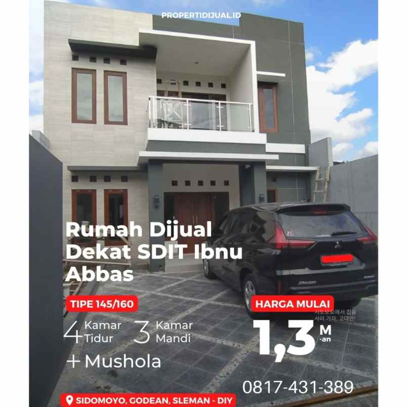 rumah dijual selatan cebongan godean jogja