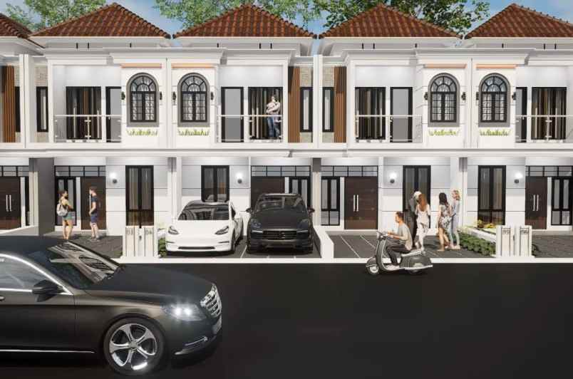 rumah mewah 2 lantai cukup bayar 3 juta al in