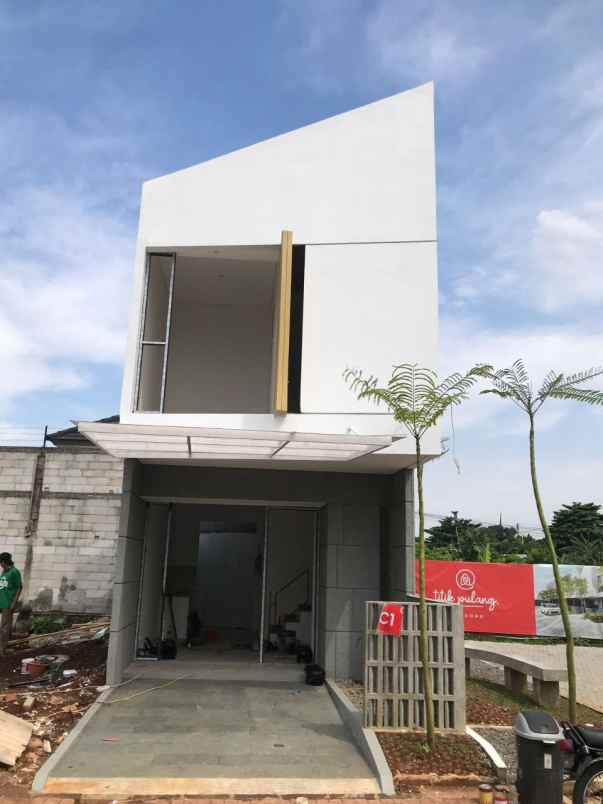 rumah minimalist modern di cilodong depok