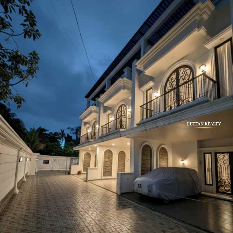 rumah modern classic jagakarsa dekat tol andara