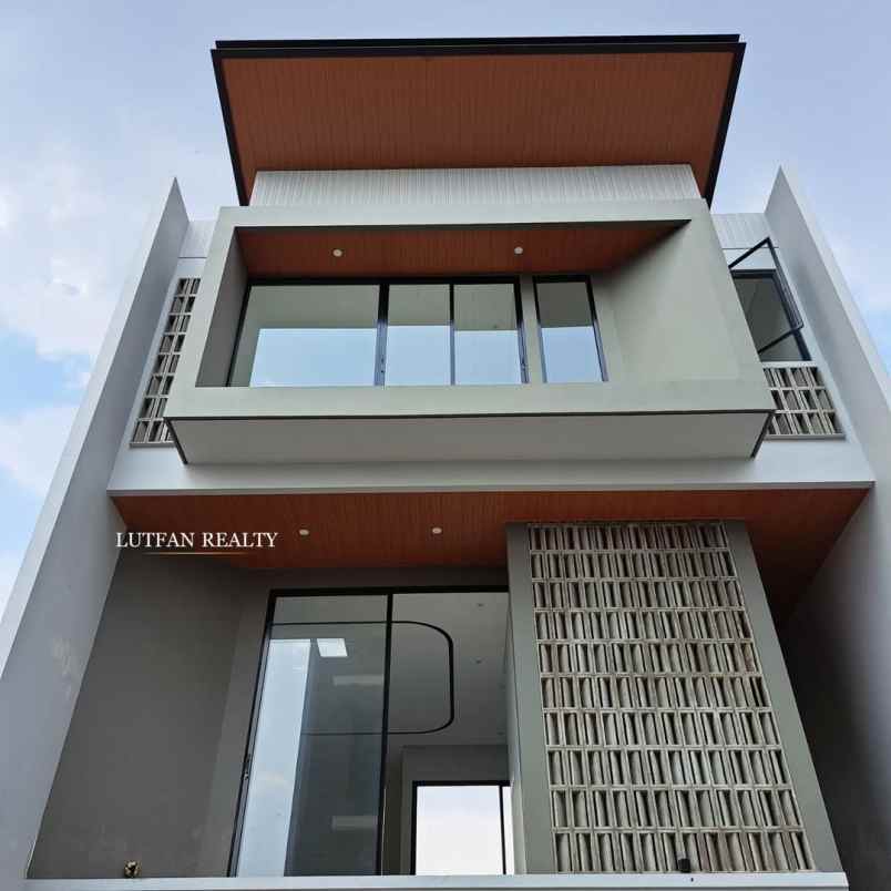 rumah modern kontemporer jagakarsa