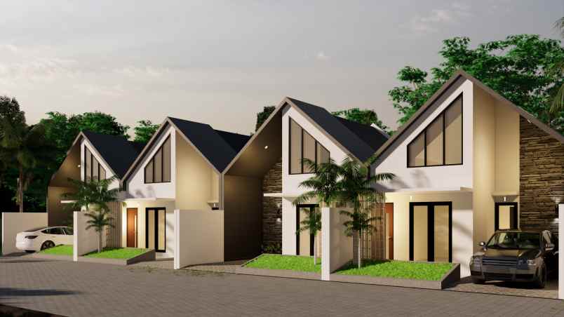 rumah modern minimalis model scandinavian