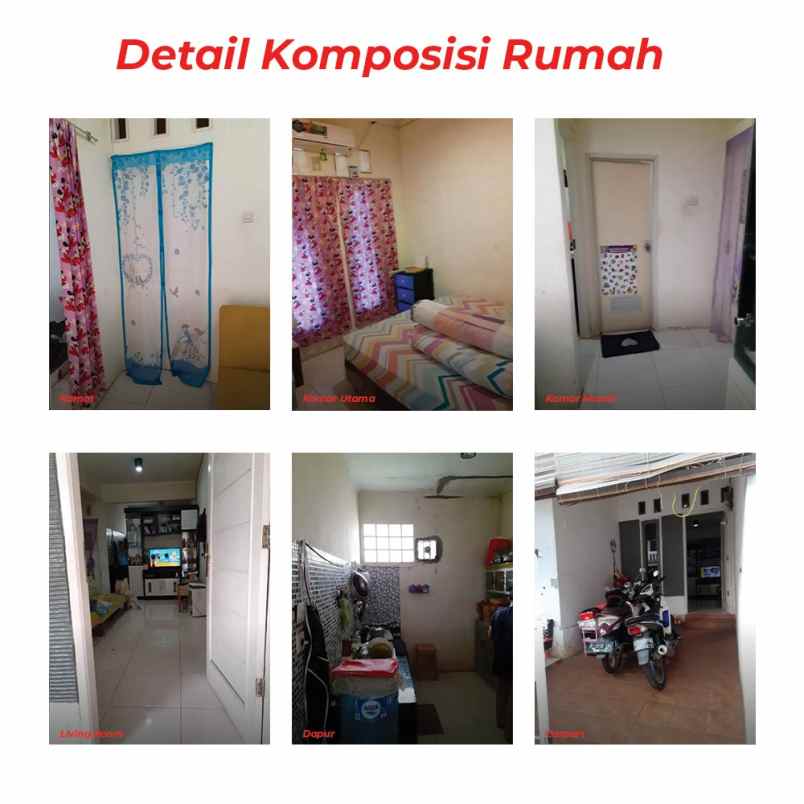 rumah mungil dalam kompleks perumahan