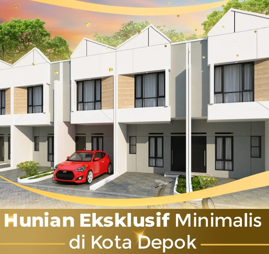 rumah murah cukup dp 3 juta di tanah baru beji depok