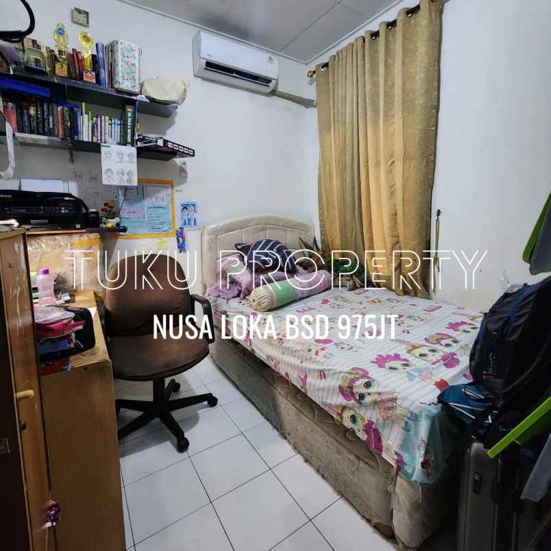 rumah nusa loka bsd 900 jutaan langsung huni