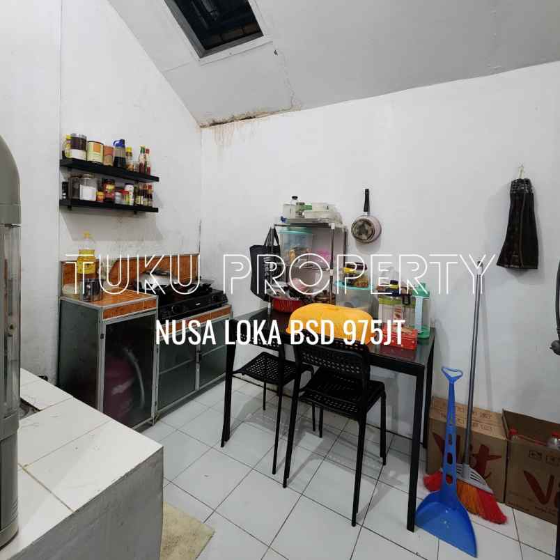 rumah nusa loka bsd 900 jutaan langsung huni