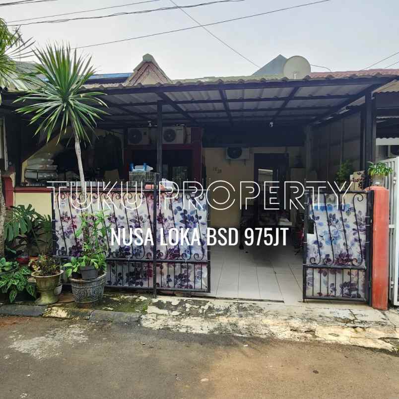 rumah nusa loka bsd 900 jutaan langsung huni