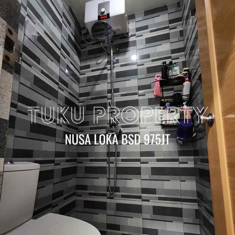 rumah nusa loka bsd 900 jutaan langsung huni