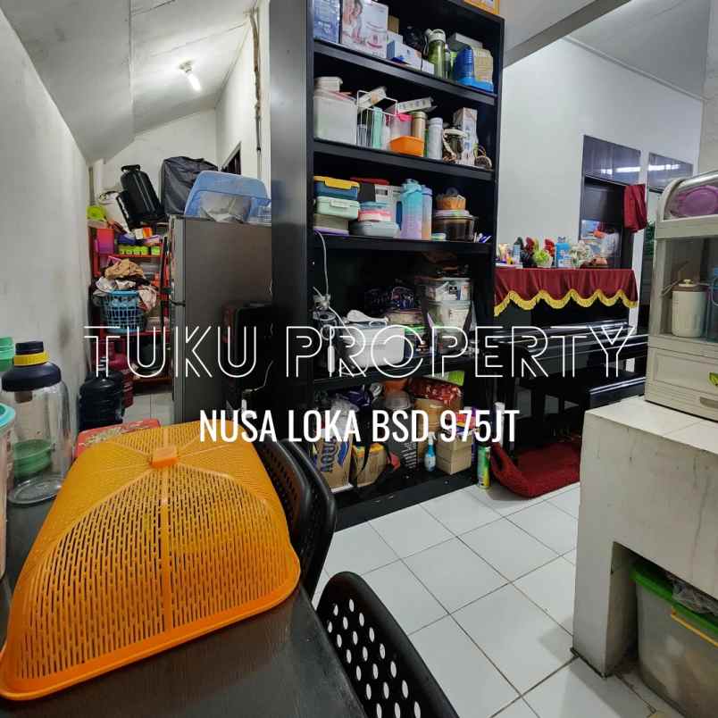 rumah nusa loka bsd 900 jutaan langsung huni