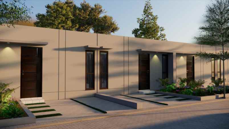 rumah subsidi dengan desain minimalis modern