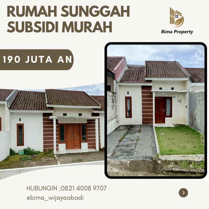 rumah subsidi murah minimalis malang