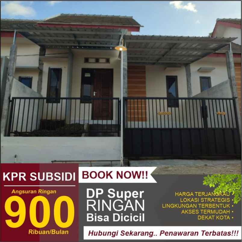 rumah subsidi ready siap huni