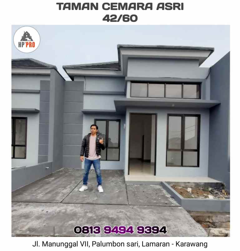 taman cemara asri lamaran karawang hanya 2 5jt all in