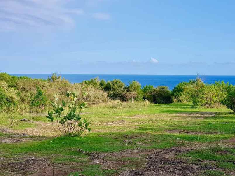 tanah bagus dibtepi pantai di ungasan badung bali