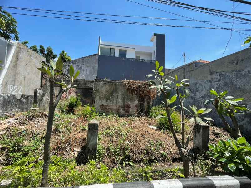 tanah kavling di rungkut asri hadap timur