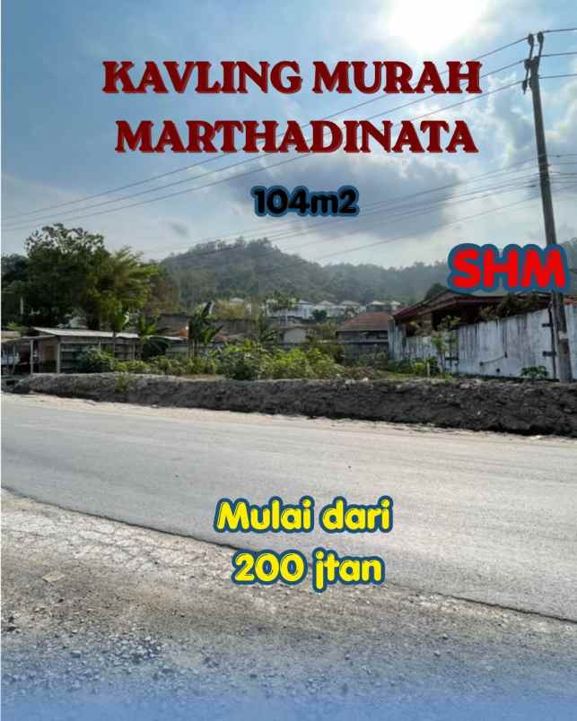 tanah murah di teluk betung timur