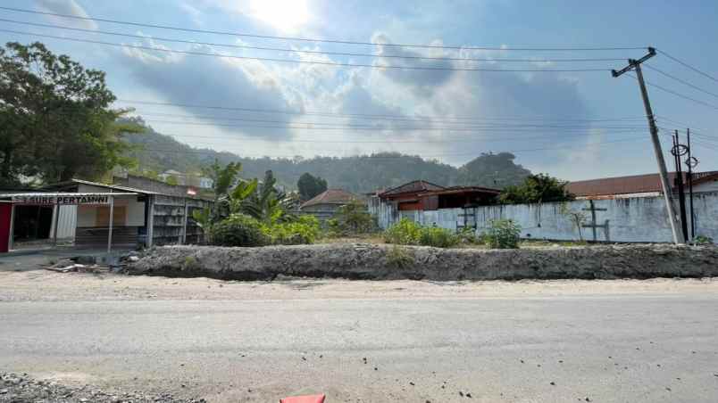 tanah murah pinggir jalan teluk lampung