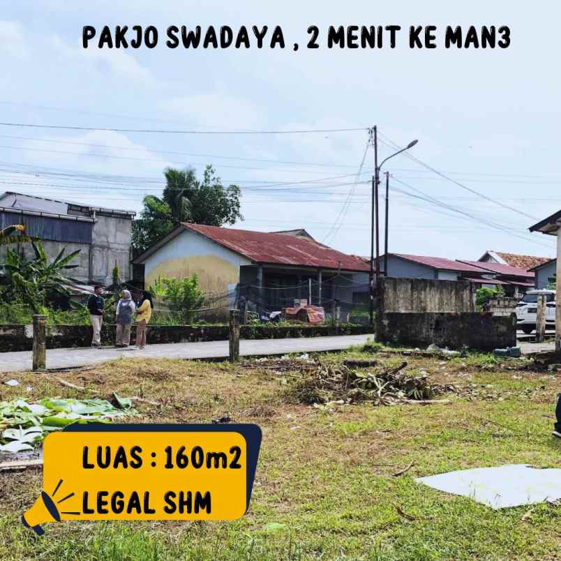 tanah shm pakjo swadaya palembang