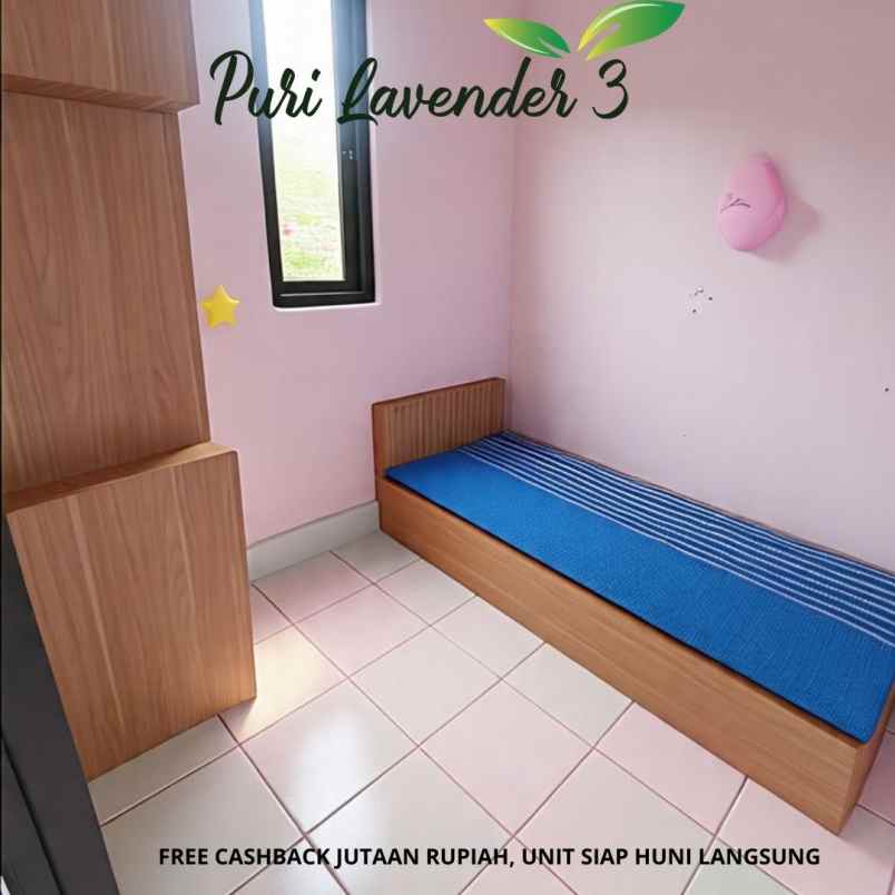 tanpa dp cicilan flat puri lavender 3 bogor
