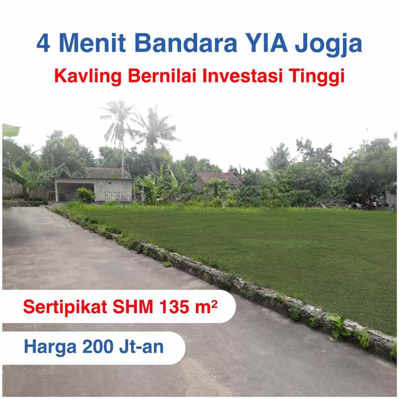 dekat bandara yia tanah kulonprogo layak investasi