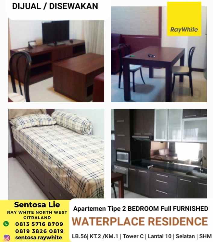 dijual apartemen jalan pakuwon indah