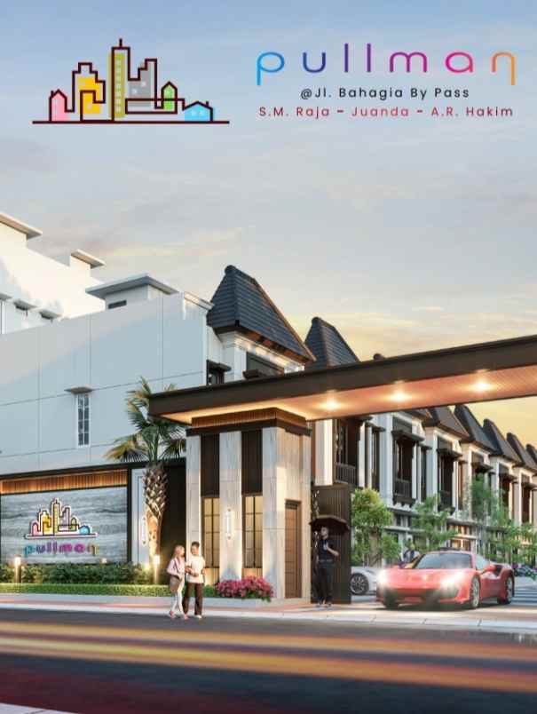 dijual ruko gudang kantor jalan bahagia by pass s m