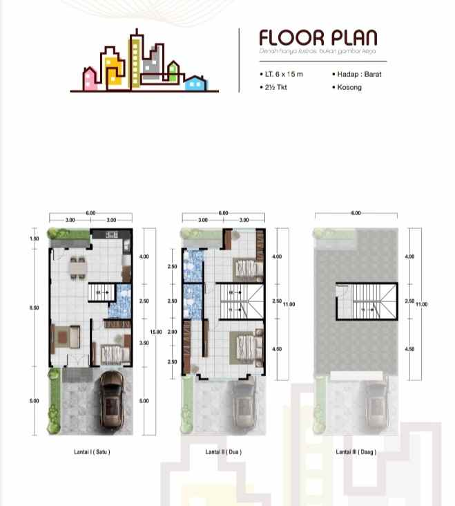 dijual ruko gudang kantor jalan bahagia by pass s m