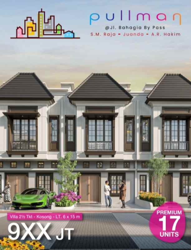 dijual ruko gudang kantor jalan bahagia by pass s m
