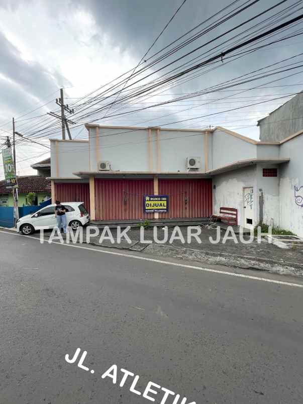 dijual ruko gudang kantor jl atletik no 6