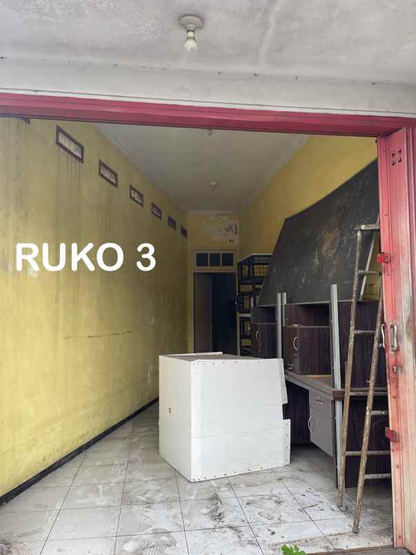 dijual ruko gudang kantor jl atletik no 6