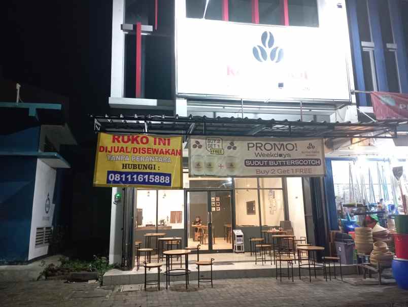 dijual ruko gudang kantor ruko garden boulevard