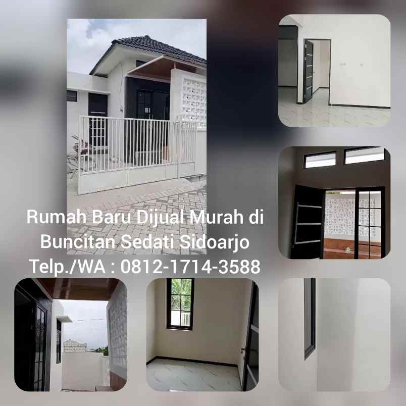 dijual rumah buncitan sedati sidoarjo