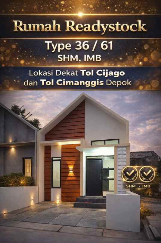 dijual rumah cimanggis