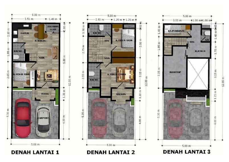 dijual rumah cipedak