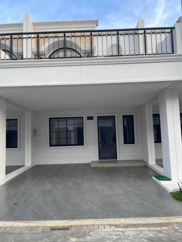 dijual rumah cluster bukit nirmala pik2