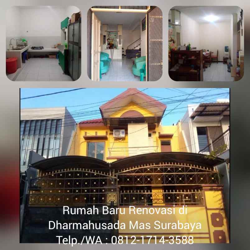 dijual rumah dharmahusada mas surabaya