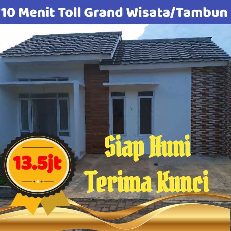 dijual rumah grand wisata