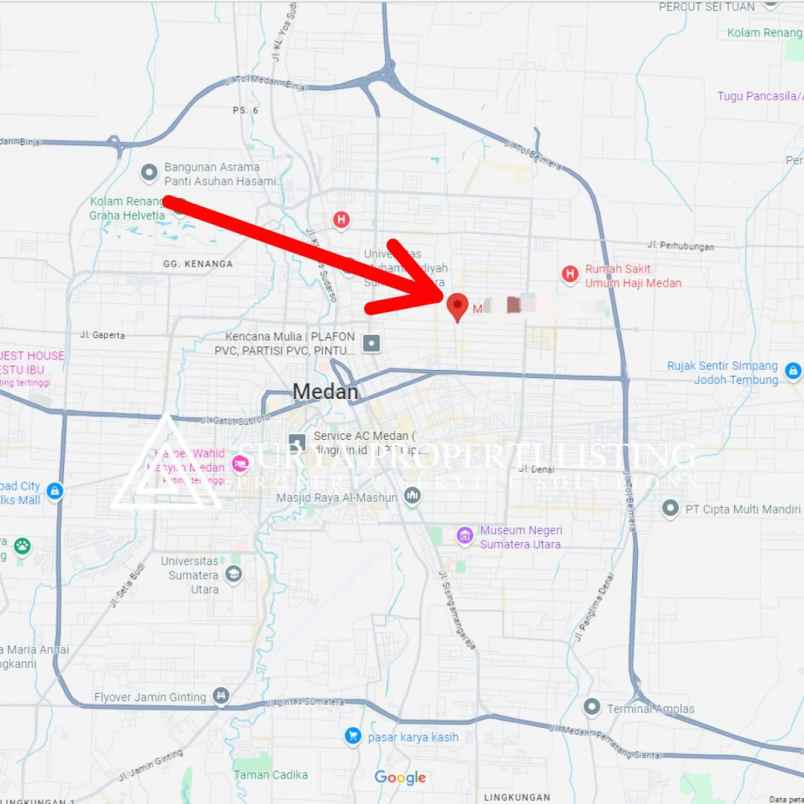 dijual rumah jalan keruntung komplek